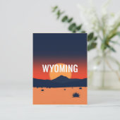  Briefkaart van Wyoming (Staand voorkant)
