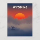  Briefkaart van Wyoming (Voorkant)