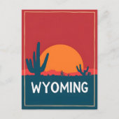  Briefkaart van Wyoming (Voorkant)