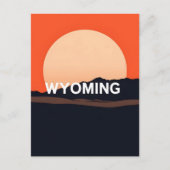  Briefkaart van Wyoming (Voorkant)
