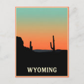  Briefkaart van Wyoming (Voorkant)