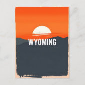  Briefkaart van Wyoming (Voorkant)