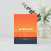  Briefkaart van Wyoming (Staand voorkant)