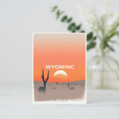 Briefkaart van Wyoming (Staand voorkant)