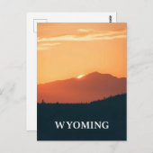  Briefkaart van Wyoming (Voorkant / Achterkant)