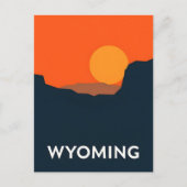  Briefkaart van Wyoming (Voorkant)