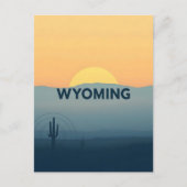  Briefkaart van Wyoming (Voorkant)