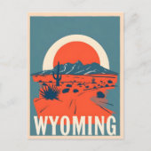 Briefkaart van Wyoming (Voorkant)