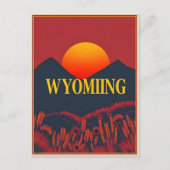  Briefkaart van Wyoming (Voorkant)
