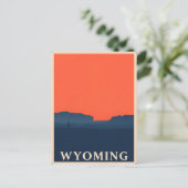  Briefkaart van Wyoming (Staand voorkant)