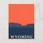  Briefkaart van Wyoming (Voorkant)