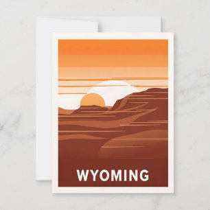  Briefkaart van Wyoming