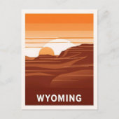  Briefkaart van Wyoming (Voorkant)