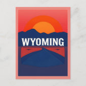  Briefkaart van Wyoming (Voorkant)