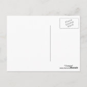 Briefkaart van zachte vlinder (Achterkant)