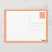 briefkaart van zandrimpels (Achterkant)