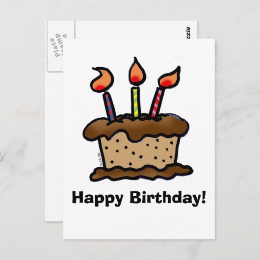 Briefkaart van zeemeertaart (Voorkant / Achterkant)