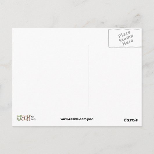 Briefkaart van zeemeertaart (Achterkant)