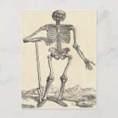 Briefkaart van zijn eigen grave (Voorkant)