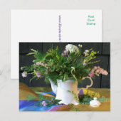  Briefkaart van zilvervetten (Voorkant / Achterkant)