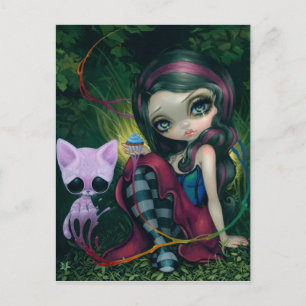 briefkaart van zoete dromers