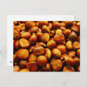 Briefkaart van zoete kastanjes (Voorkant / Achterkant)