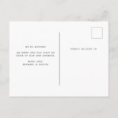 Briefkaart van zoete Skulls Moving Announcement (Achterkant)