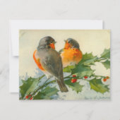  Briefkaart van zoete vogels (Voorkant)