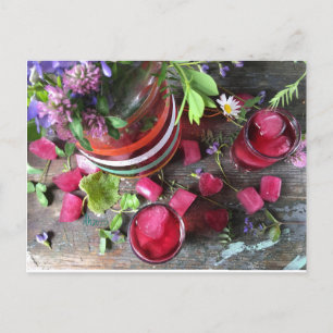 Briefkaart van zomersap door Diane Heller 2020