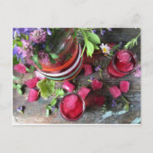 Briefkaart van zomersap door Diane Heller 2020 (Voorkant)