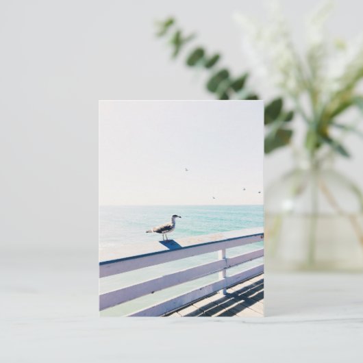 Briefkaart van Zuid-Californië - San Clemente Pier (Staand voorkant)