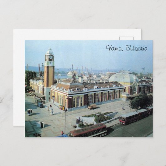 Briefkaart Varna, Bulgarije (Voorkant / Achterkant)