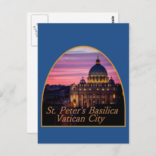 BRIEFKAART VATICAN Italië (Voorkant / Achterkant)