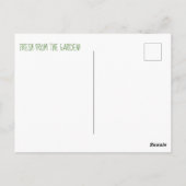 Briefkaart Veggie Photography (Achterkant)