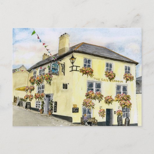 briefkaart "Veilige haven" (Voorkant)