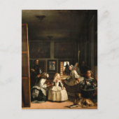 Briefkaart Velazquez Las Meninas (Voorkant)