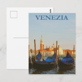 Briefkaart Venezia (Voorkant / Achterkant)