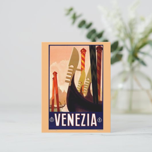  Briefkaart Venezia (Staand voorkant)