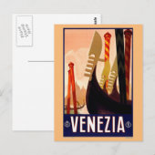  Briefkaart Venezia (Voorkant / Achterkant)