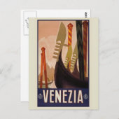  Briefkaart Venezia (Voorkant / Achterkant)