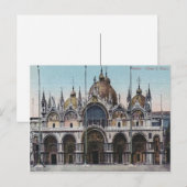Briefkaart Venezia Chiesa San Marco  (Voorkant / Achterkant)
