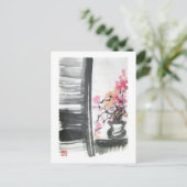 Briefkaart Venster openen (Staand voorkant)