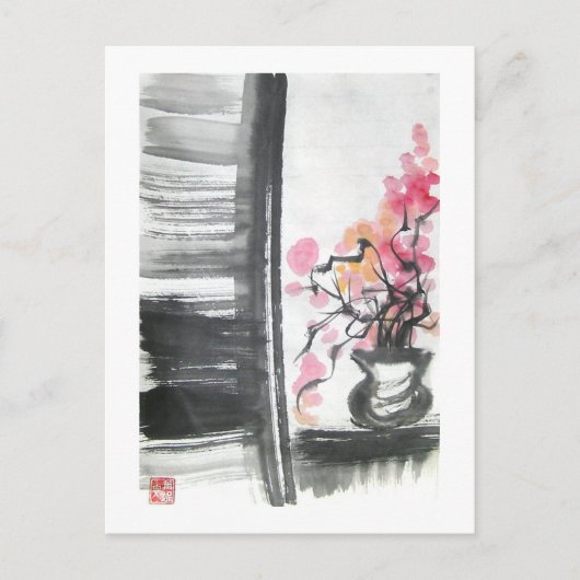 Briefkaart Venster openen (Voorkant)