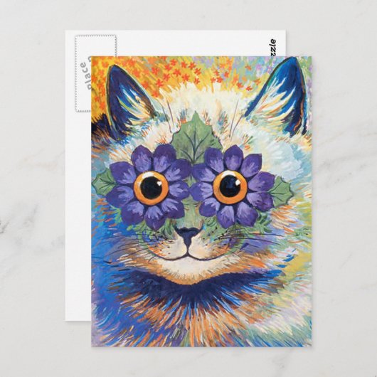 Briefkaart  ventilatorkat (Voorkant / Achterkant)