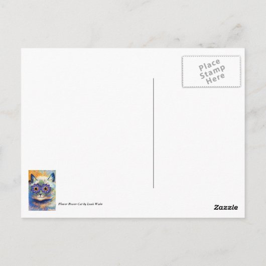 Briefkaart ventilatorkat (Achterkant)