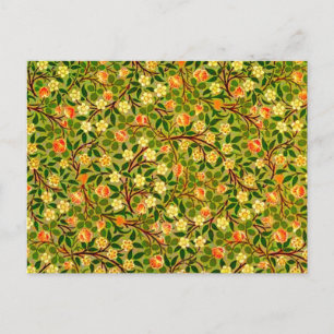 Briefkaart- verbinding/Mode-William Morris 7 Briefkaart