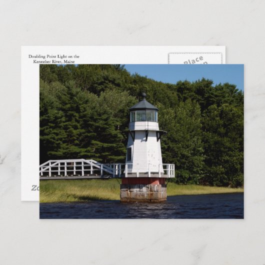 Briefkaart verdubbelend punt (Voorkant / Achterkant)