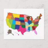 Briefkaart Verenigde Staten van Amerika (Voorkant)