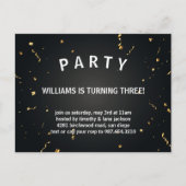 Briefkaart verjaardagsfeestje (Voorkant)