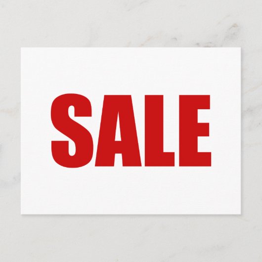 BRIEFKAART VERKOOP (Voorkant)